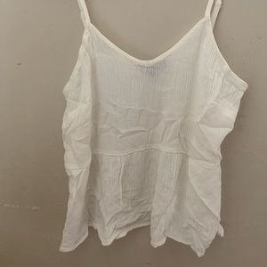 White tank top